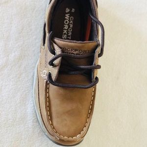 Rockport Works Womens Brown Loafer Shoes Size 8